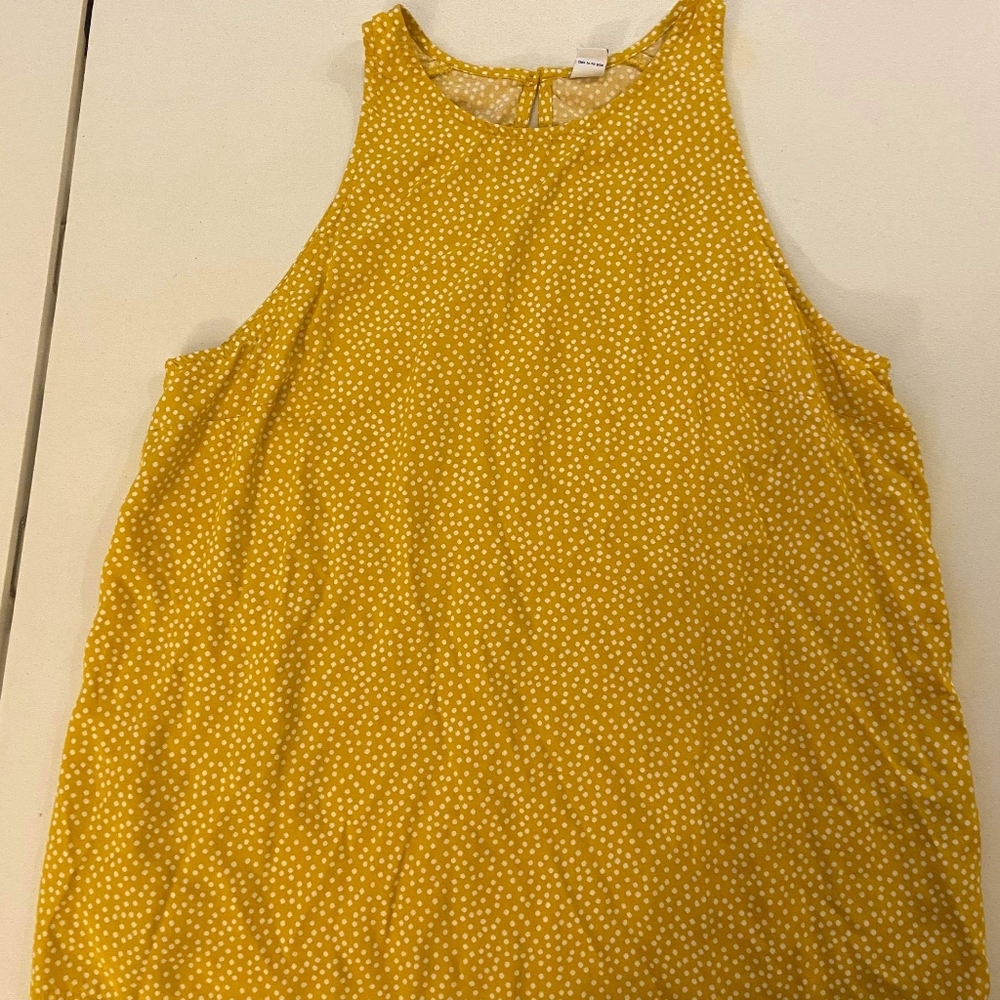 Polka-dot tank top
